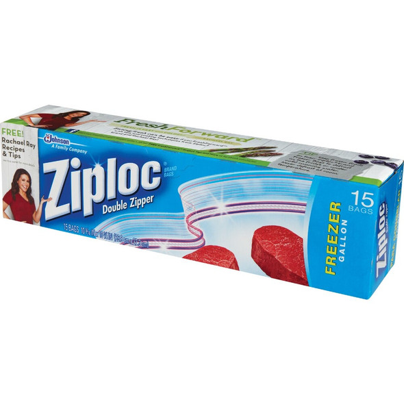 Ziploc 1 Gal. Double Zipper Freezer Bag (16-Count) 1365 643785