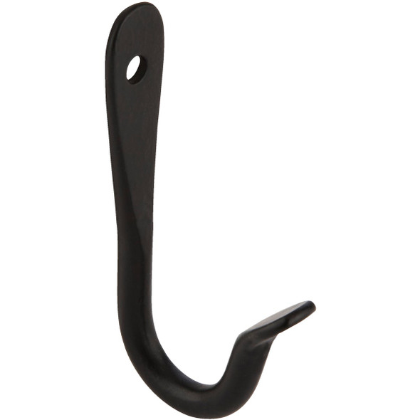 Panacea 3 In. Black Powder-Coated Wrought Iron J-Hook Plant Hanger 89403