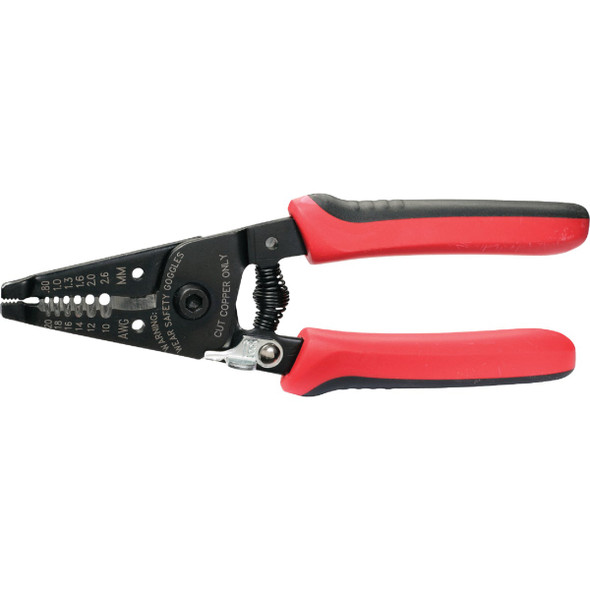 Gardner Bender 6 In. 10 AWG to 20 AWG Solid/Stranded Wire Stripper with Lock