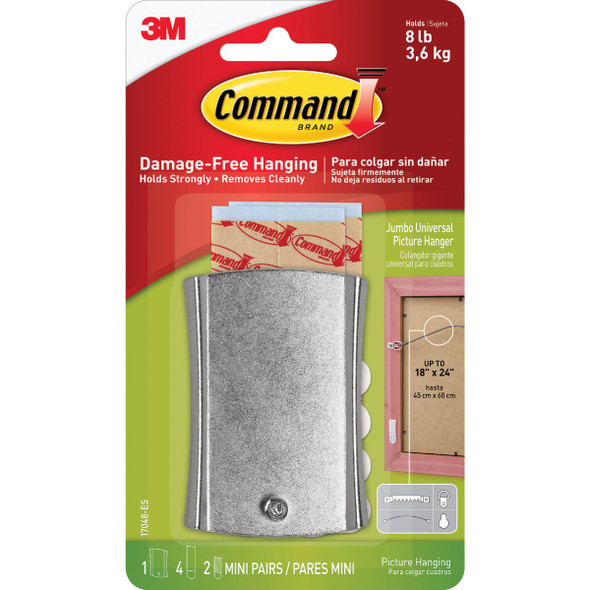 Command Sticky Nail Wire Hanger 17048ES 241134