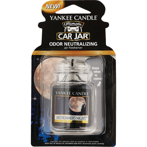 Yankee Candle Car Jar Ultimate Car Air Freshener, Midsummer's Night NW1220877