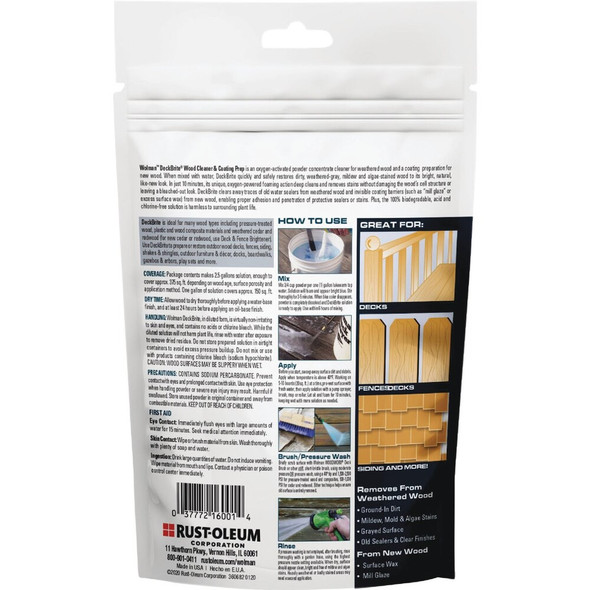 Wolman DeckBrite 1 Lb. Wood Cleaner & Coating Prep 16001 772980