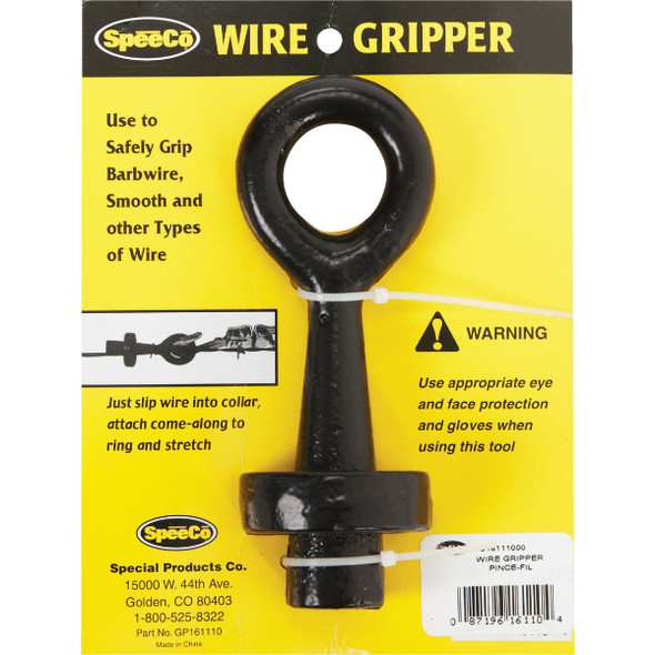 Speeco 1/4 In. Wire 5 In. L. Wire Gripper Speeco 1/4 In. Wire 5 In. L. Wire Gripper