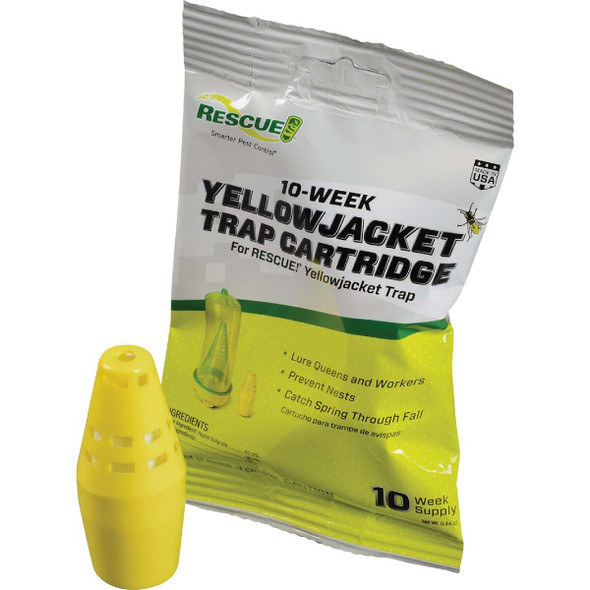 Rescue 0.44 Oz. Liquid Outdoor Yellow Jacket Bait Cartridge YJTC-DB9