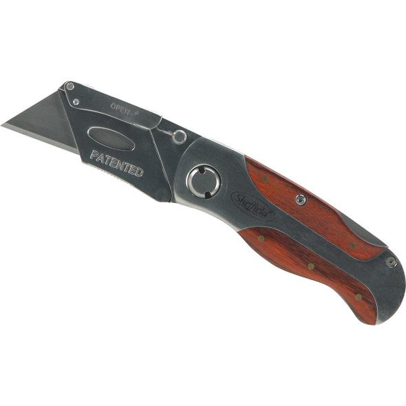 Sheffield Premium Lockback Fixed Folding Utility Knife 12115