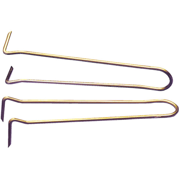 Oatey 3/4 In. x 6 In. Steel Pipe Hook (6-Pack) 33964