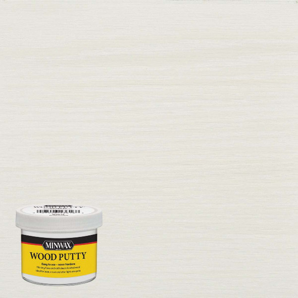 Minwax 3.75 Oz. White Wood Putty 13616000