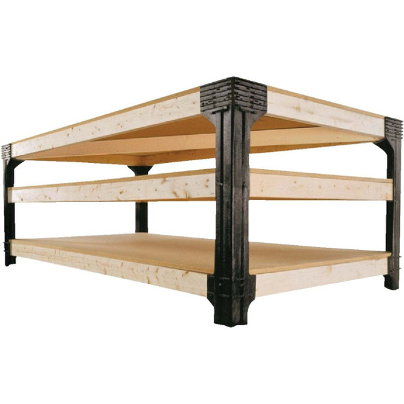 Hopkins Hardware Kit for Workbench, (4-Pieces) 90158MI