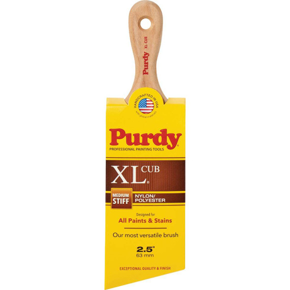 Purdy XL Cub 2-1/2 In. Short Angle Short Handle Paint Brush 144153325