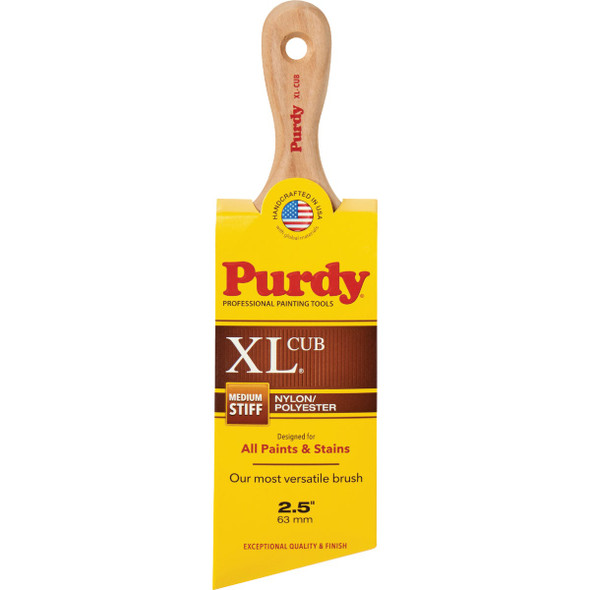 Purdy XL Cub 2-1/2 In. Short Angle Short Handle Paint Brush 144153325
