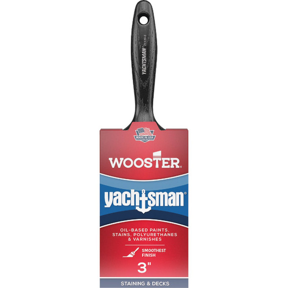 Wooster Yachtsman Varnish 3 In. Flat Paint Brush Z1120-3