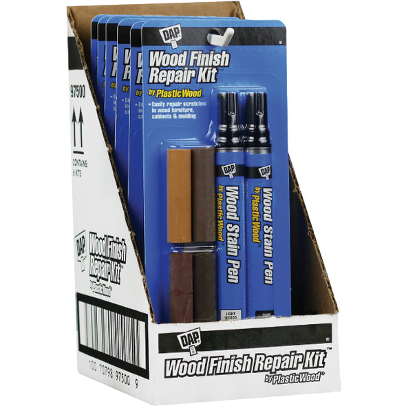 DAP Plastic Wood 6-Color Wood Finish Repair Kit 7079804100 791799