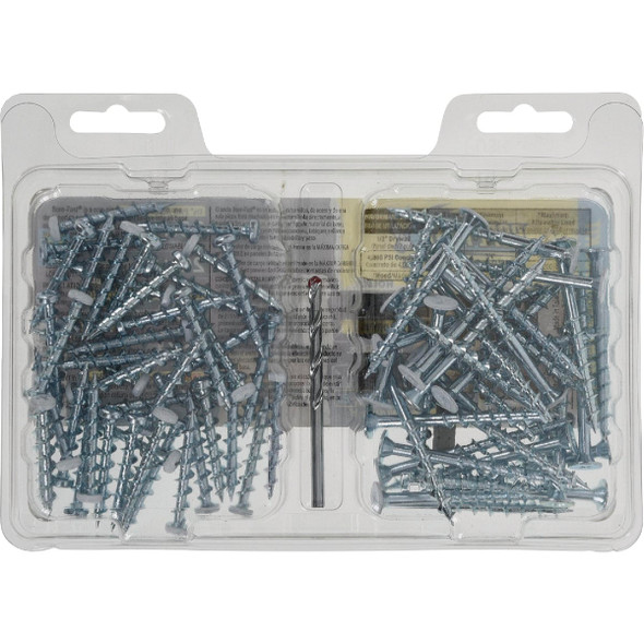 Bore-Fast Pan & Wafer Head Anchor & Screw in One Kit (72-Piece) Bore-Fast Pan & Wafer Head Anchor & Screw in One Kit (72-Piece)