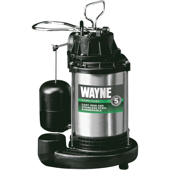 Wayne 3/4 HP 115V Submersible Sump Pump CDU980E