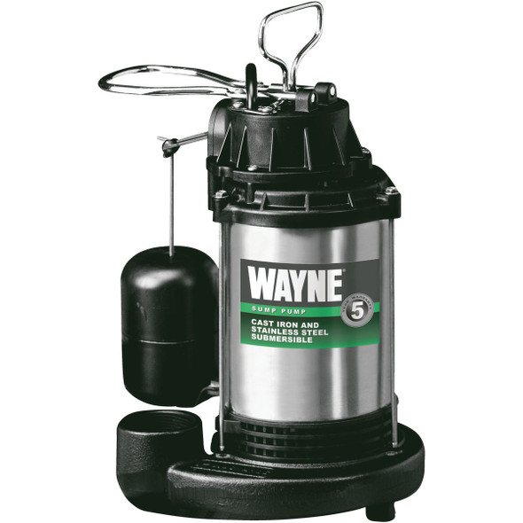 Wayne 3/4 HP 115V Submersible Sump Pump CDU980E
