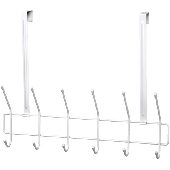 ClosetMaid 19 In. 6-Hook Over-The-Door Hook Rail 122000