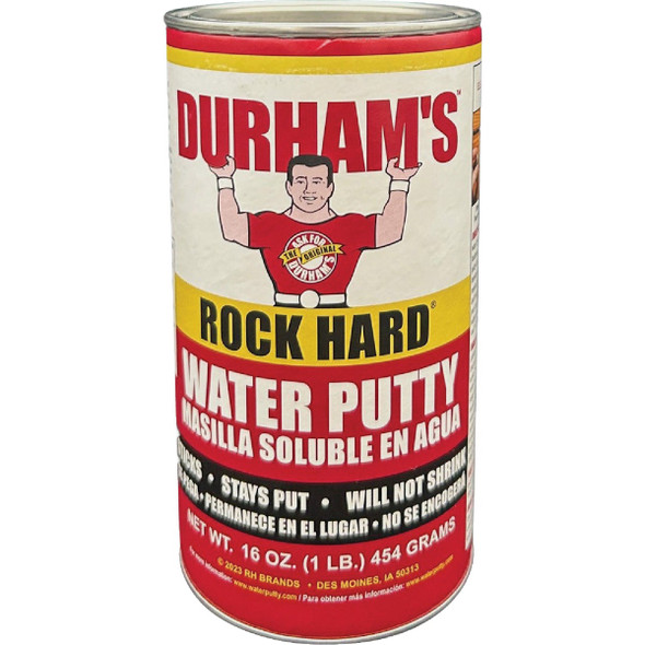 Durham's Rock Hard 1 Lb. Can Powder Water Putty RHWP1