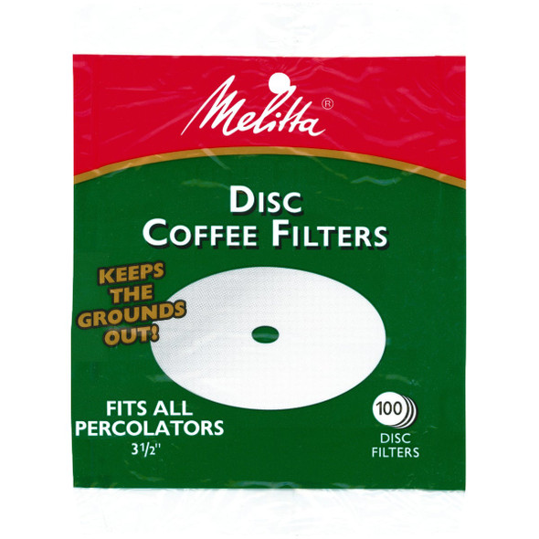 Melitta White Disc Coffee Filter (100-Pack) 628354