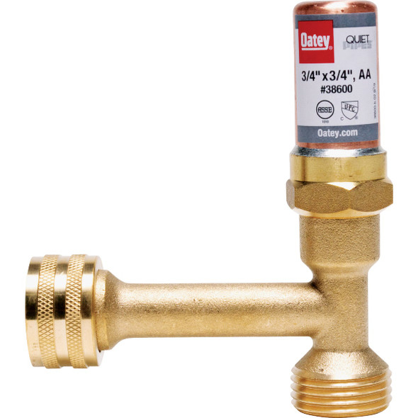 Oatey Quiet Pipes Washing Machine Supply Line Shock Absorber 38600