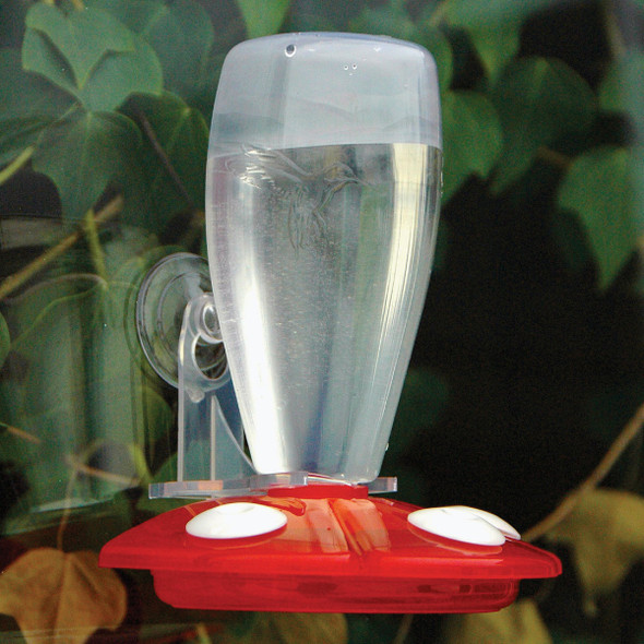 Audubon 12 Oz Plastic Window Mount Hummingbird Feeder NA5546 749343