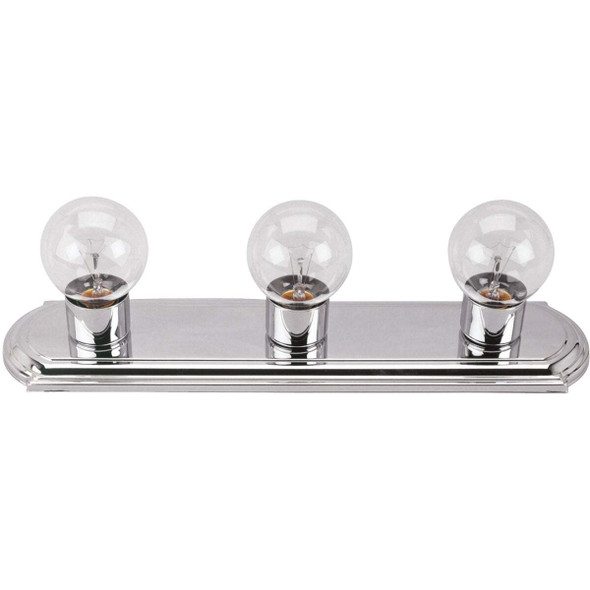 Canarm 3-Bulb Chrome Vanity Bath Light Bar IVLBS1307