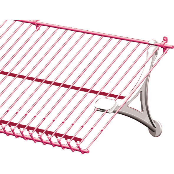 ClosetMaid White Wire Shelf Shoe Support Bracket 671300