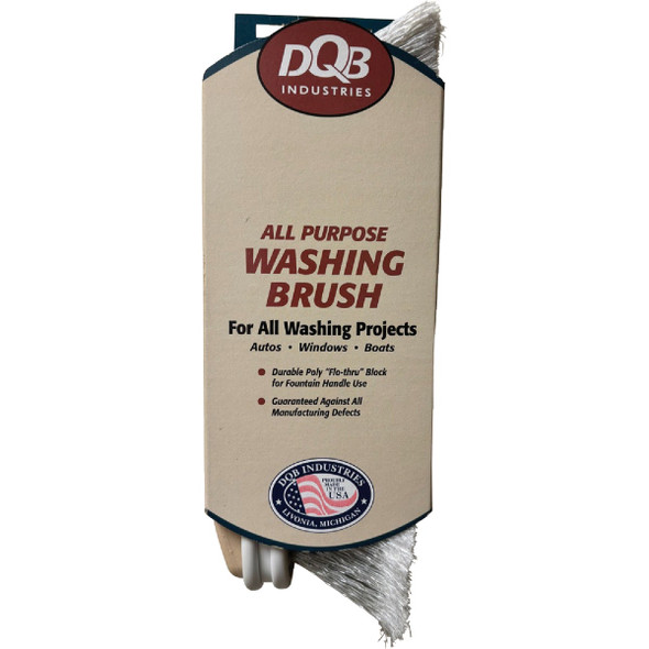 DQB 10 In. Rectangle Flagged Synthetic Window Brush 11713 639702