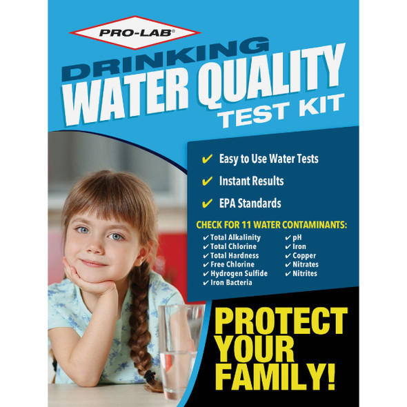 Pro Lab Instant Results Water Quality Test Kit WQ105
