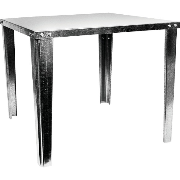 Oatey 18 In. H x 21 In. L x 21 In. W Water Heater Stand 34057