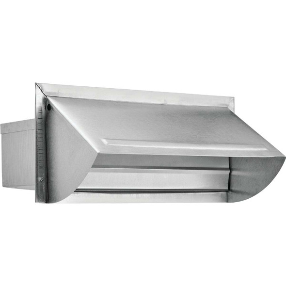 Lambro 3-1/4 In. x 10 In. Aluminum Wall Exhaust Vent 106R