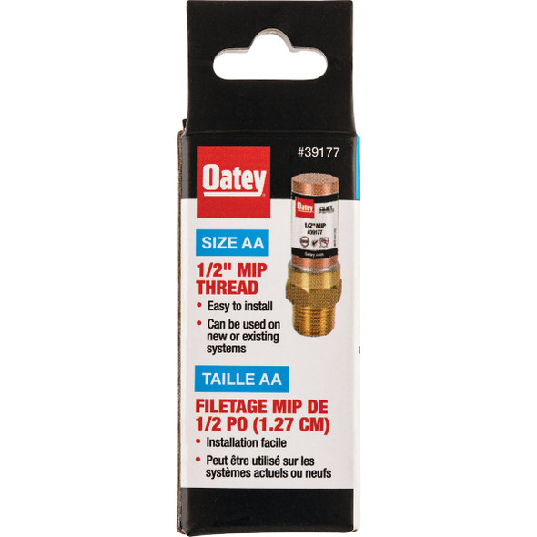 Oatey Quiet Pipes MIP Shock Absorber 39177
