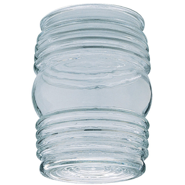 Westinghouse 4-3/4 In. Clear Jelly Jar Glass Shade 85617 Pack of 6