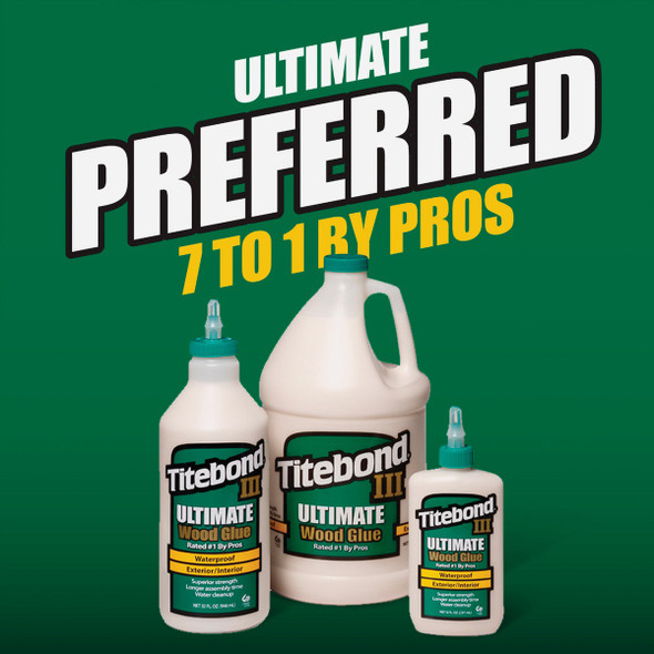 Titebond III 1 Qt. Ultimate Waterproof Wood Glue 1415 300515