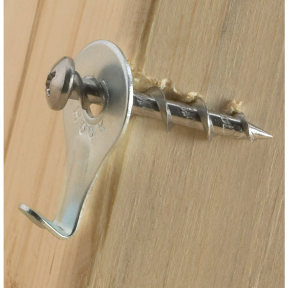 Hillman Borefast 1-1/2 In. Chrome Anchor & Screw in One (75-Count)