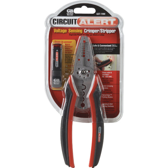 Gardner Bender 8 In. Circuit Alert Crimper & Stripper Gardner Bender 8 In. Circuit Alert Crimper & Stripper