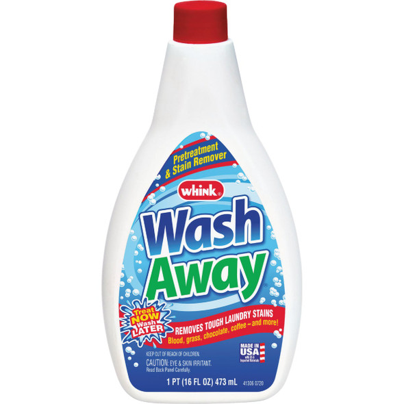 Whink Wash Away 16 Oz. Laundry Stain Remover 18261 Whink Wash Away 16 Oz. Laundry Stain Remover 18261