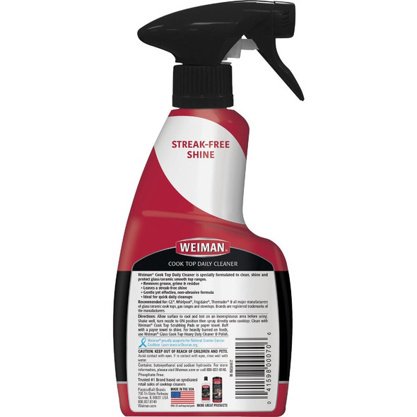 Weiman 12 Oz. Cook Top Cleaner 70F 617873