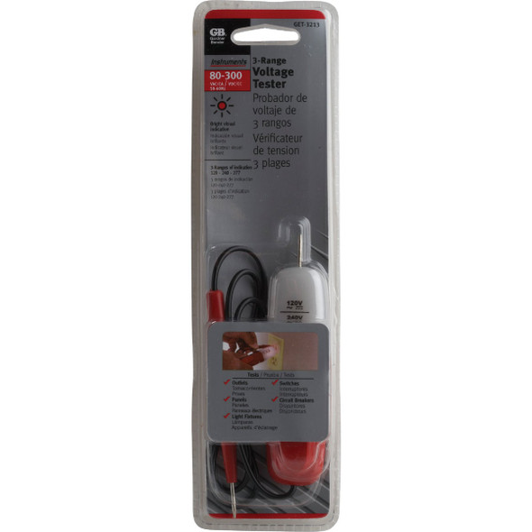 Gardner Bender Heavy-Duty 3-Way Voltage Tester GET-3213 532613