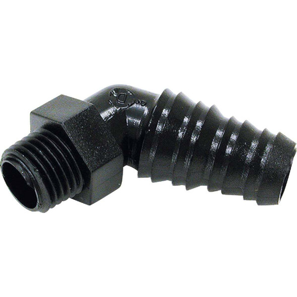 Dial 1/2 In. ID Barb x 1/4 In. MPT Water Distributor Adapter 4619