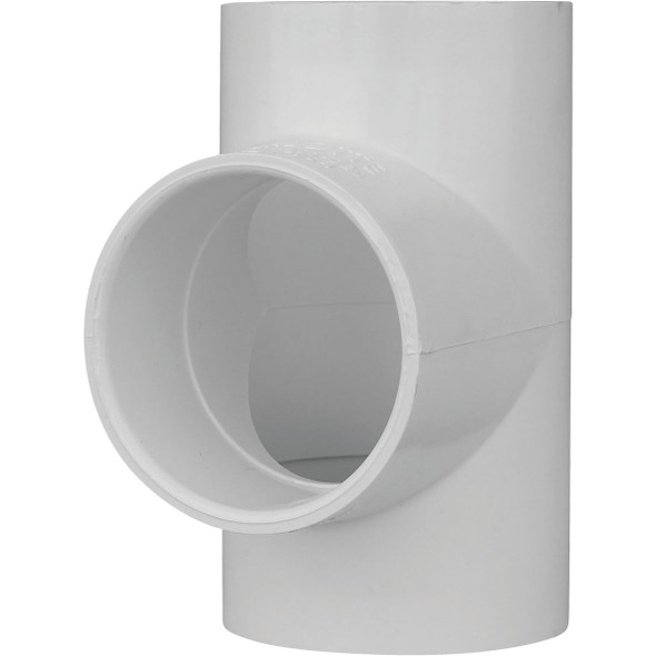 Charlotte Pipe 2 In. Schedule 40 PVC Tee PVC 02400  1600HA