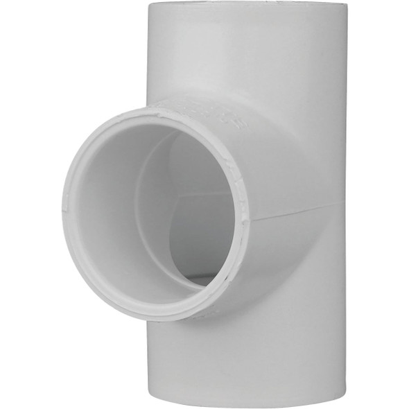 Charlotte Pipe 1 In. Schedule 40 PVC Tee (10-Pack) PVC 02400C 1000HA