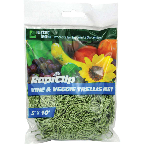 Rapiclip 5 Ft. x 10 Ft. Vine & Veggie Trellis Netting 864