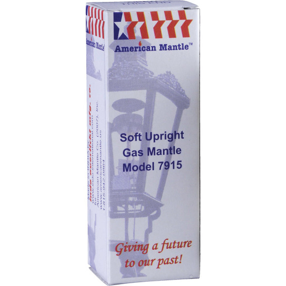 American Mantle Upright Gas Light Mantle 7915 643726