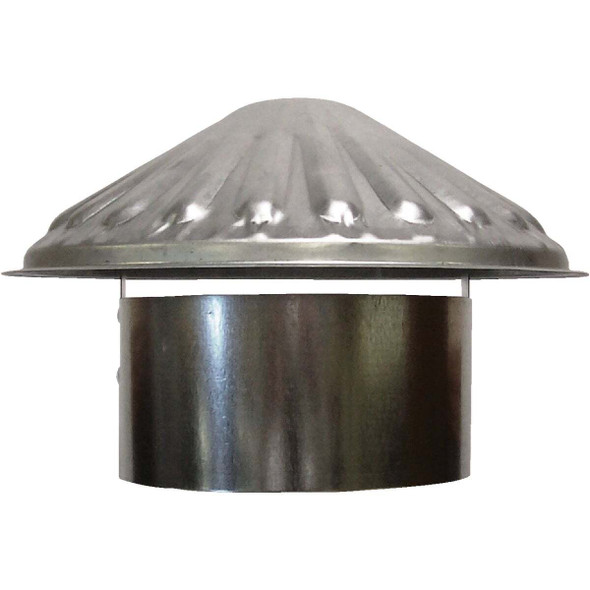 S & K Galvanized Steel 6 In. x 9-1/2 In. Vent Pipe Cap D-286