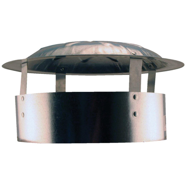 S & K Galvanized Steel 10 In. x 13 In. Vent Pipe Cap D-290