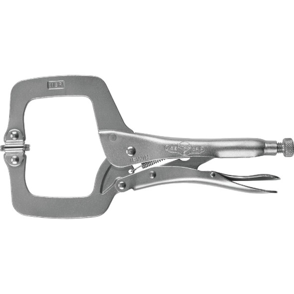 Irwin Vise-Grip 11 In. Locking C-Clamp with Swivel Jaws 20