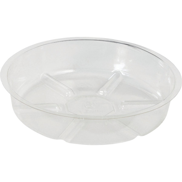 Best Garden 6 In. Clear Vinyl Flower Pot Saucer 703869 Pack of 50