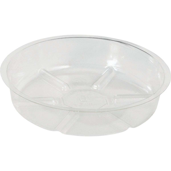 Best Garden 6 In. Clear Vinyl Flower Pot Saucer 703869 Pack of 50