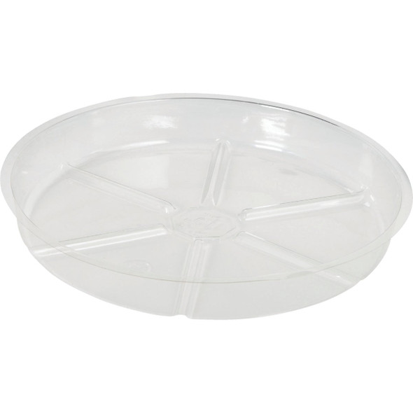 Best Garden 10 In. Clear Vinyl Flower Pot Saucer 703893 Pack of 50
