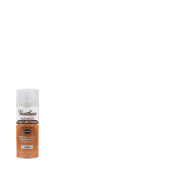 Varathane Satin Clear Interior Spray Polyurethane, 11.25 Oz. 9181